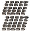 50Pcs Thread Inserts Male Female Reducing Nut Repair Tool Stainless Steel Fastener M10x1.252D