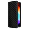 For Blackview Color 8 Magnetic Closure Phone Case Rhombus Imprinted Wallet Card Holder Cover