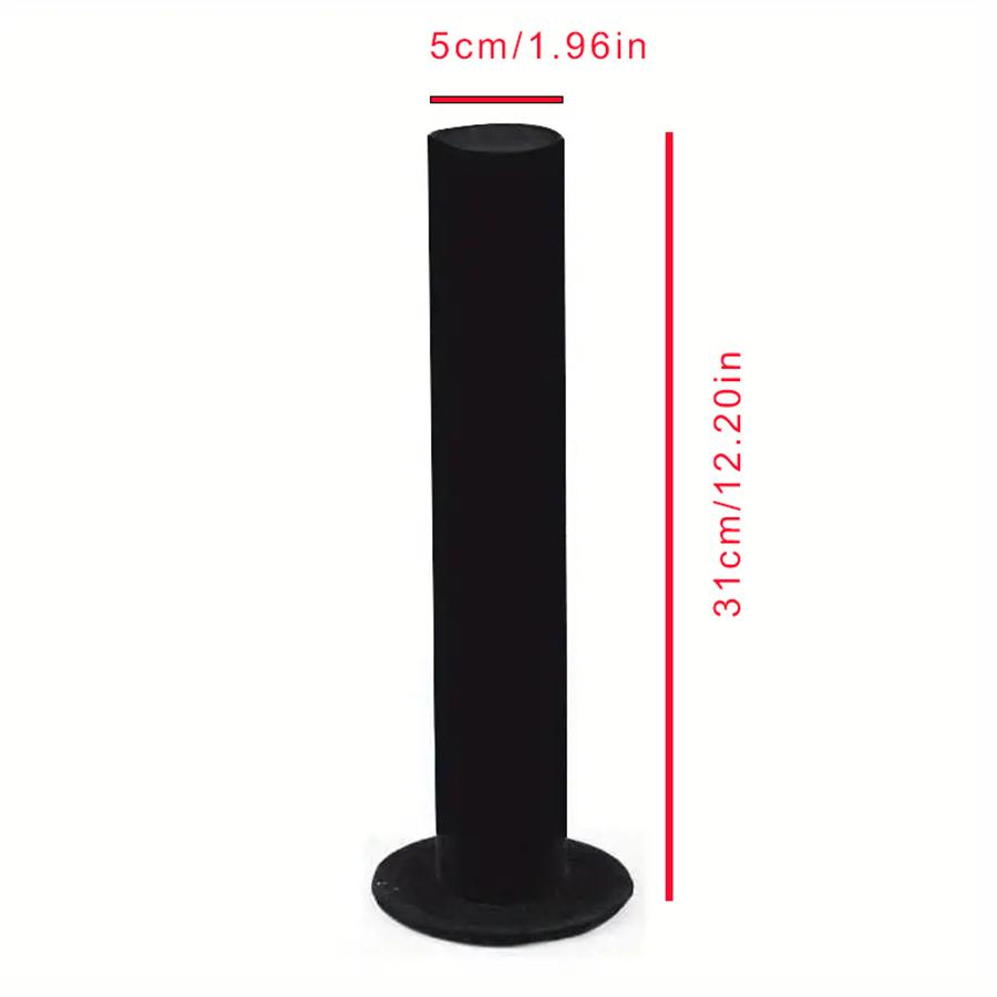 1PC, vertical bracelet display rack, material: plush. The product is suitable for bracelet storage,