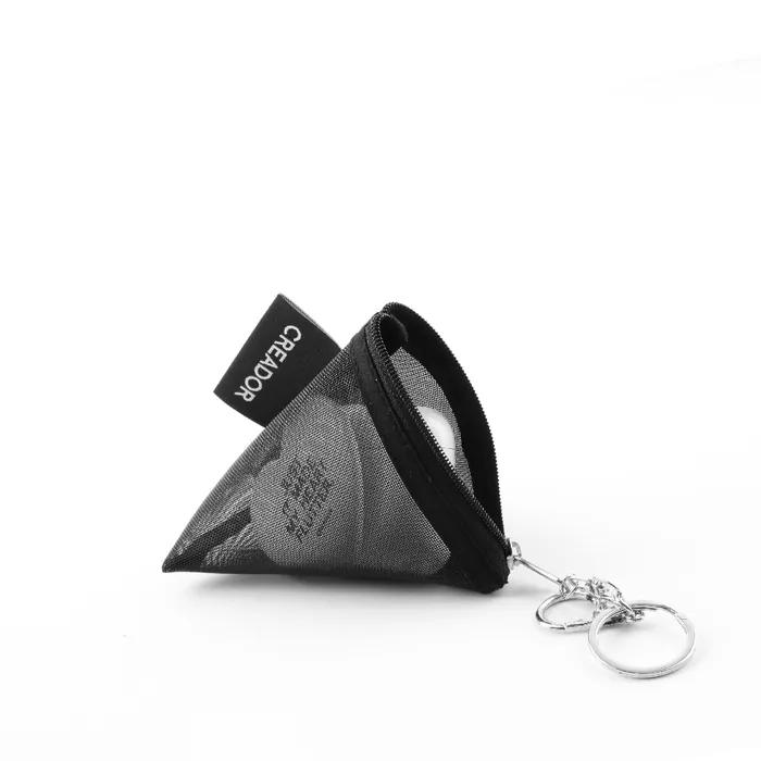 mono mesh mini tea bag pouch keyring