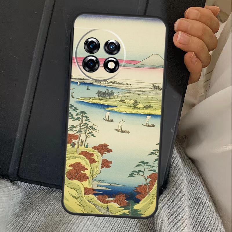 Japanese Ukiyoe Case For OnePlus Nord 5 CE 2 3 4 Lite N20 N30 OnePlus 15 13 12 11 10T 10R 12R 13R 13T Cover