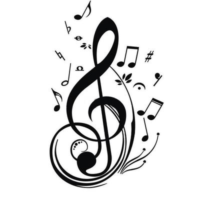 Music Notes Home Decor Sticker Decal Cars Truck Laptop Window Wall BumperMöbel & Wohnen, Dekoration, Wandtattoos & Wandbilder!