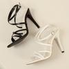 Sandals Stiletto High Heel Woman Summer  Comfortable Luxury Heels Pole Dance Super-high Sexy Pointed Toe Rom Strap Shoes