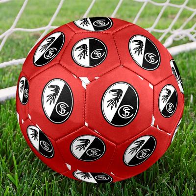 SC Freiburg Hallenfußball Größe 5 Bunt Alle Altersgruppen Maschinengenäht PVC Wettkampfbereit Langlebig Hoher Rückprall