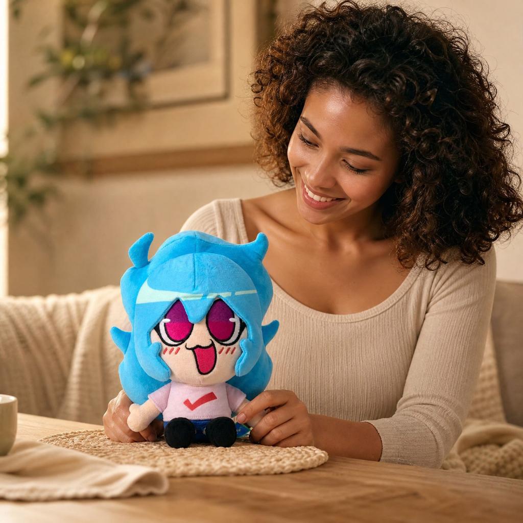 Stuffed Animal Plush Toy, Soft Cute Plush Doll for Home Decor and Play, Birthday Gift for Kids and Adults