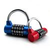 Cadenas à mot de passe antivol en forme de U à 5 chiffres pour portes, valises, tiroirs et salles de sport