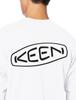Keen OC/RP LOGO LS TEE WHITE/BLACK L