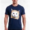 Bread Cat Tshirt Summer Casual Cotton Tee Oversized Streetwear Tops Vintage Graphic Print Loose Fit Short Sleeve