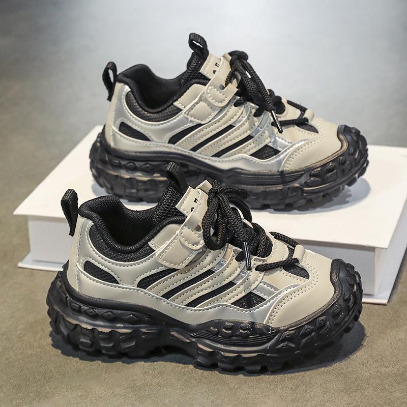 

2025 Boys Spring & Autumn New Arrival Sports Shoes - Trendy Medium & Large Sneakers for Kids Size 30