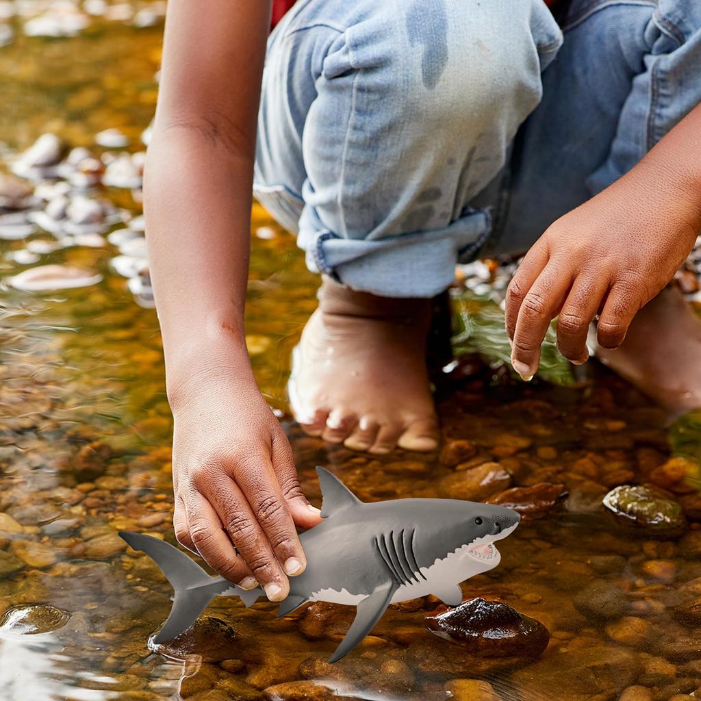 Schleich Wildlife Great White Shark Figure 14809