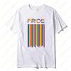 Pride Rainbow Flag Tshirt LGBT Support Gay Pride Month Same Sex Marriage Tees High Quality Cotton Unisex Summer Fashion Tops