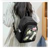 New Cute Girl's Ulzzang Ita Bag Simple Japanese Harajuku Preppy Style Schoolbag Y2k Badge Bag Lightweight Niche Backpack