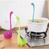 Versatile Plastic Long Handle Soup Spoon Set Ideal For Kitchen And Dining Use