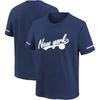 New York T-Shirt Marineblau Rundhals Kurzarm für Jugendliche Geschenke M