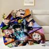 Anime Cool Blanket Flannel Warm Comfort My H-hero A-academia Soft Plush Blanket for Sofa Living Room Office Bedroom Travel Gift