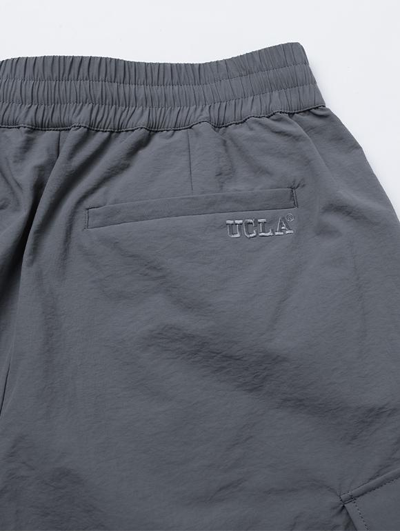 UCLA Unisex Full Elastic Synthetic Fiber Wide Pants [Grey](Ua3Lp82_35)