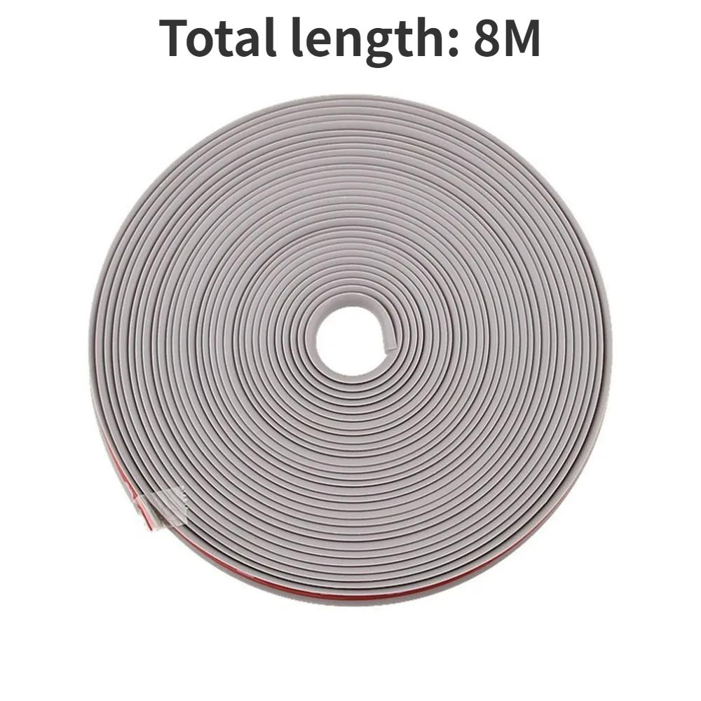 

8 м декоративные полосы для ступицы колеса автомобиля, защитные кольца для шин, декоративные линии для защиты от столкновений и царапин, принадлежности для модификации