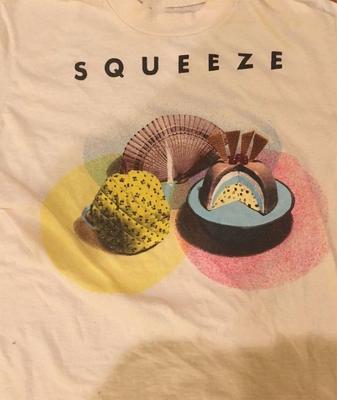 Squeeze Band Music For Lovers White Rock Short Unisex Tee Shirt Cotton NE089