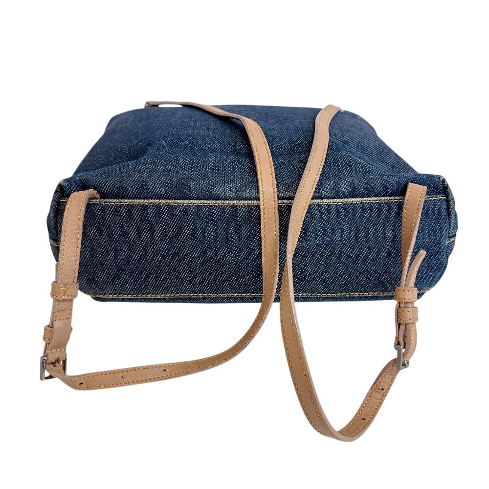 Dior Backpack denim Maris Pearl Backpack Â· Daypack blue denim Used