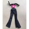 Vêtements de Poupée Danseuse Robe Chemise Pantalon Décorations de Poupée Colorées Costume de Poupée Originale Monstering Bratss Jouets d'Habillage DIY pour Enfants