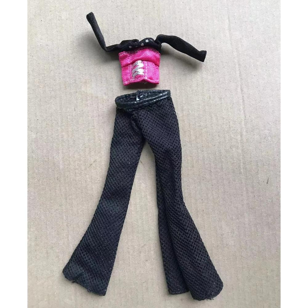 Vêtements de Poupée Danseuse Robe Chemise Pantalon Décorations de Poupée Colorées Costume de Poupée Originale Monstering Bratss Jouets d'Habillage DIY pour Enfants