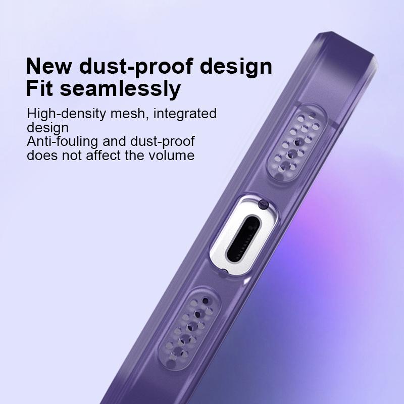 For iPhone 15  14 13 12 Case 15 Pro Max 14 Pro 14 Plus Case Black Frosted Matte Translucent Shockproof Case for iPhone 13 14 Pro Max Case