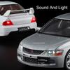 1:Модель іграшки Lancer Evolution IX M3 Street Car Масштаб 1:24 Звук Світло Амортизація Моделі Спортивних Автомобілів Колекційні Декоративні Подарунки