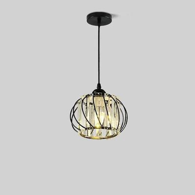 Laterne Kristall Kronleuchter Ganglicht Schlicht Modern Schlafzimmer Nachttischlampen Korridor Kronleuchter Nordisch LED Deckenbalkonleuchten