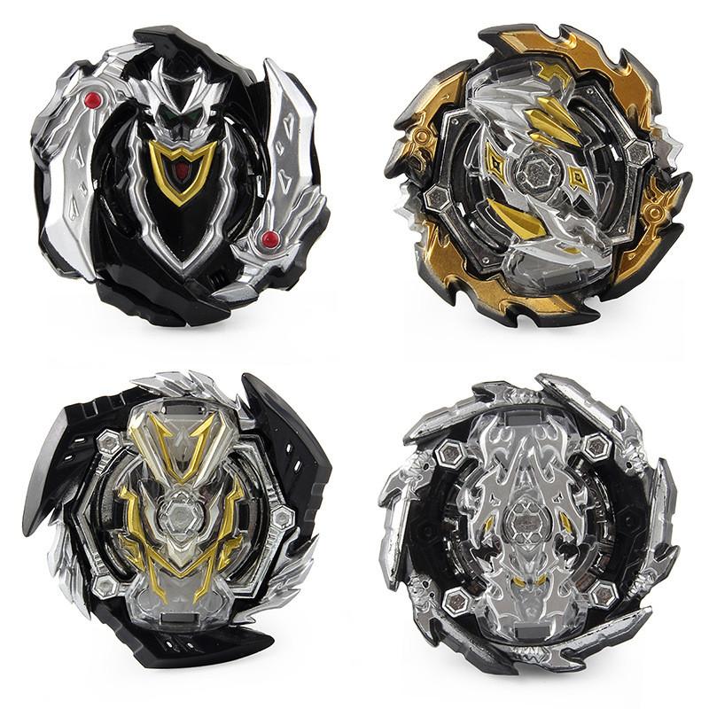 Xd168-30b Limited Edition Black Warrior Alloy Spinning Top Duel Set For Kids