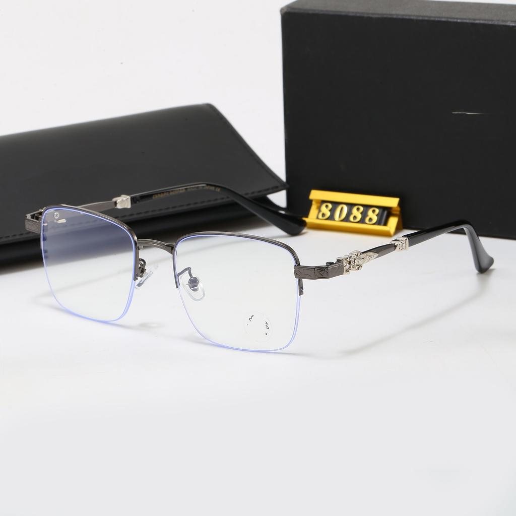 Frameless business glasses Light luxury Phnom Penh trimmed flat glasses Anti-blue goggles Men's and women's glasses