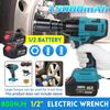 800N.M 388VF Torque Brushless Cordless Electric Impact Wrench 1/2 ” Wrench Car Truck Repair Tool for 18V Battery New