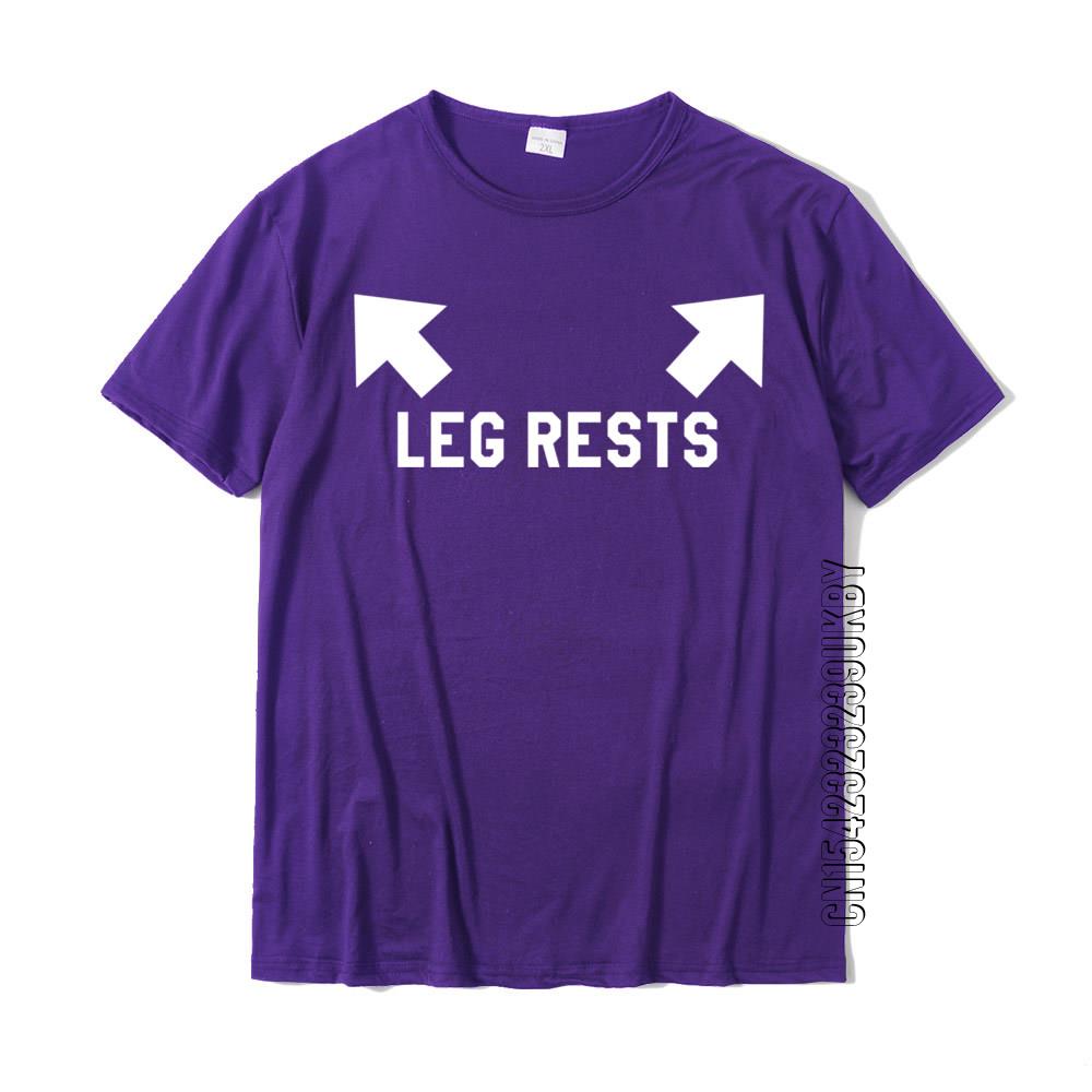 Funny Leg Rests Dad Joke Gift Tshirt Adult Oversized Hip Hop Tops Tees Cotton Tshirts Casual