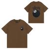 Camiseta de Algodón Streetwear para Hombre y Mujer Corte Holgado Manga Corta Camiseta Gráfica Casual Unisex Cuello Redondo