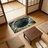 3D Flat Bathroom Carpet Non-slip Bedroom Door Rug Creativity Optical Illusion Doormat  Home Decor