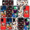 Case for Samsung Galaxy S25 S24 S23 iPhone 16 15 Xiaomi Redmi Note 14 13 12 16E 11 Pro Max OPPO Moto Huawei Anime Merry Christmas Mickey Minnie Cover
