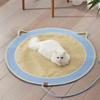 Summer Cute Cat Mat with Extra Large Rattan Cat Scratch Pad for Four Seasons High end Cat Scratch Board Is Not Easy To Lose Shavings