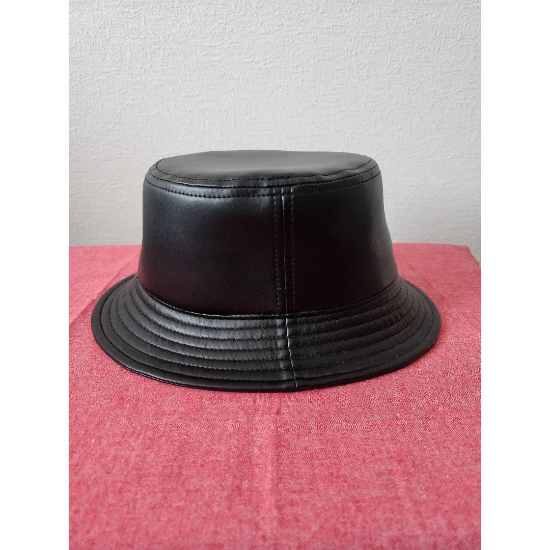 Used CA4LA Faux Leather Bucket Hat Men s