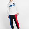 Jordan Sweatshirts Men's White Hooded Moderate Regular BQ8351-100