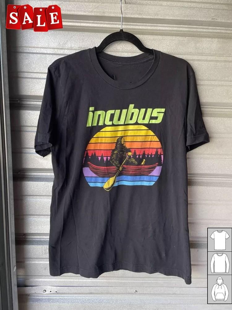 

Hot Incubus 2022 Black Sasquatch Gift For Fans Black All Size TShirt TH520 Unisex T-Shirt XXXL