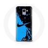 Case for Samsung Galaxy A8 2018 Nike Logo Blue and Black
