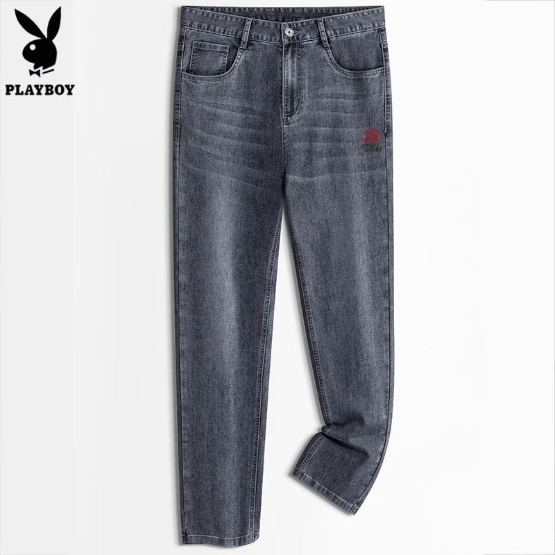 PLAYBOY Мужские прямые джинсы стрейч 40