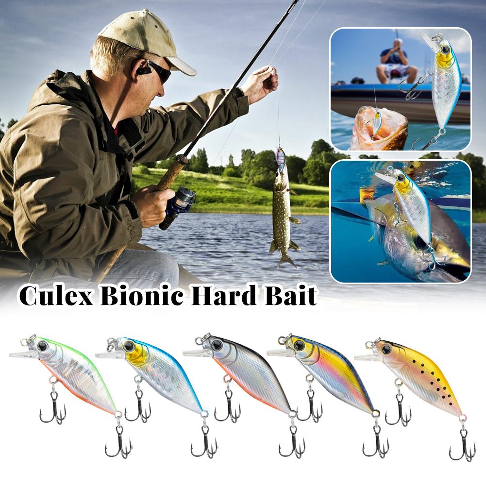 Micro Fishing Lures 4.5g 5CM Mini Minnow Lure Sinking Stream Fishing Artificial Hard Bait For Sea Bass Trout Fishing Accessories