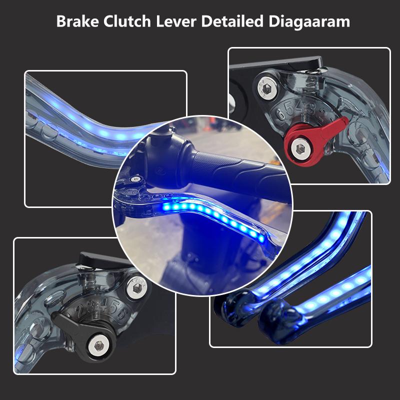 New Brake Lever For CB750 HORNET 2023-2025 Motorcycle Always On Turn Signal Light Brake Clutch Lever Handle Cb750 Hornet
