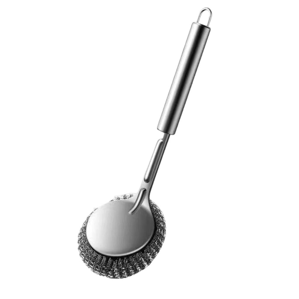 Stainless Steel Pot Brush, Kitchen Specific Washing Pot Steel Wire Ball Brush