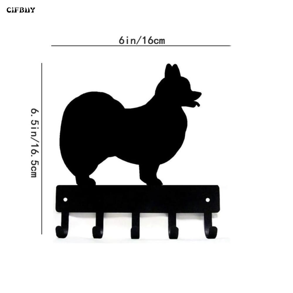 Butterfly Key Holder Wall Mounted Metal Key Hanger 15cm