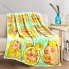 Verschiedene Größen Capybara Cartoon Decke Warm Weich Flauschig Überwurf King Size Luxus Überwurf Kinder Erwachsener Bett Sofa Decke Reise Überwurf