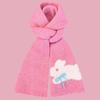 Warmer Cartoon Thick Shawl Soft Long Scarf Large Rabbit Knitted Scarf  Winter