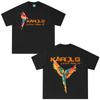 Sängerin Karol G Tour 2026 Grafik T-Shirt Herren Damen Mode Popmusik T-Shirt Baumwolle Kurzarm Oversized Unisex Harajuku hohe Qualität