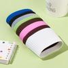 Kitchen Tool Durable Table Mats Water Cup Coasters Bottle Sleeves Silicone Cup Sleeve Insulation Cup Cover