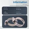 SuXu 304 Stainless Steel American Style Hose Clamps